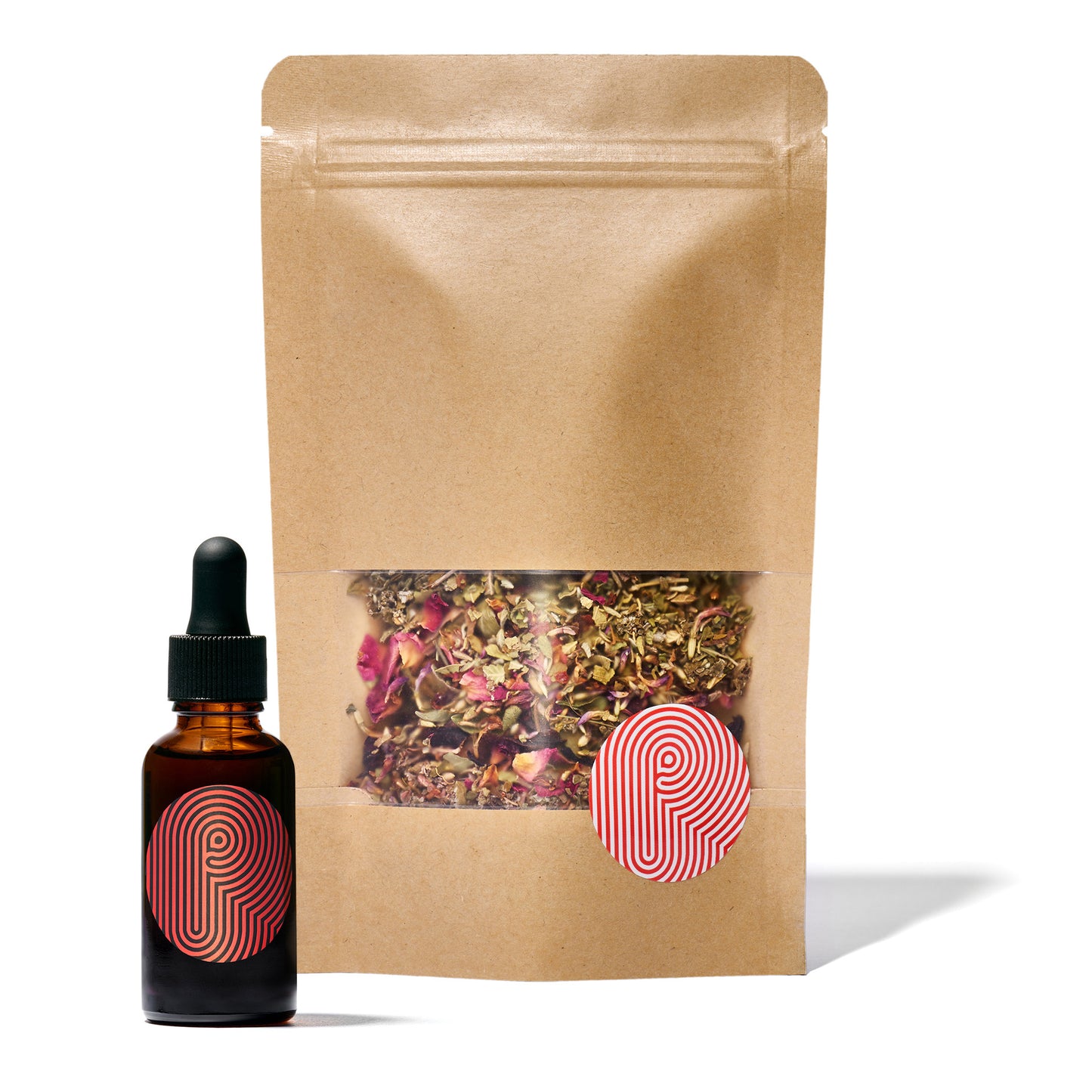 Open Heart Hemp-derived THC Tincture + Herbal Tea Set