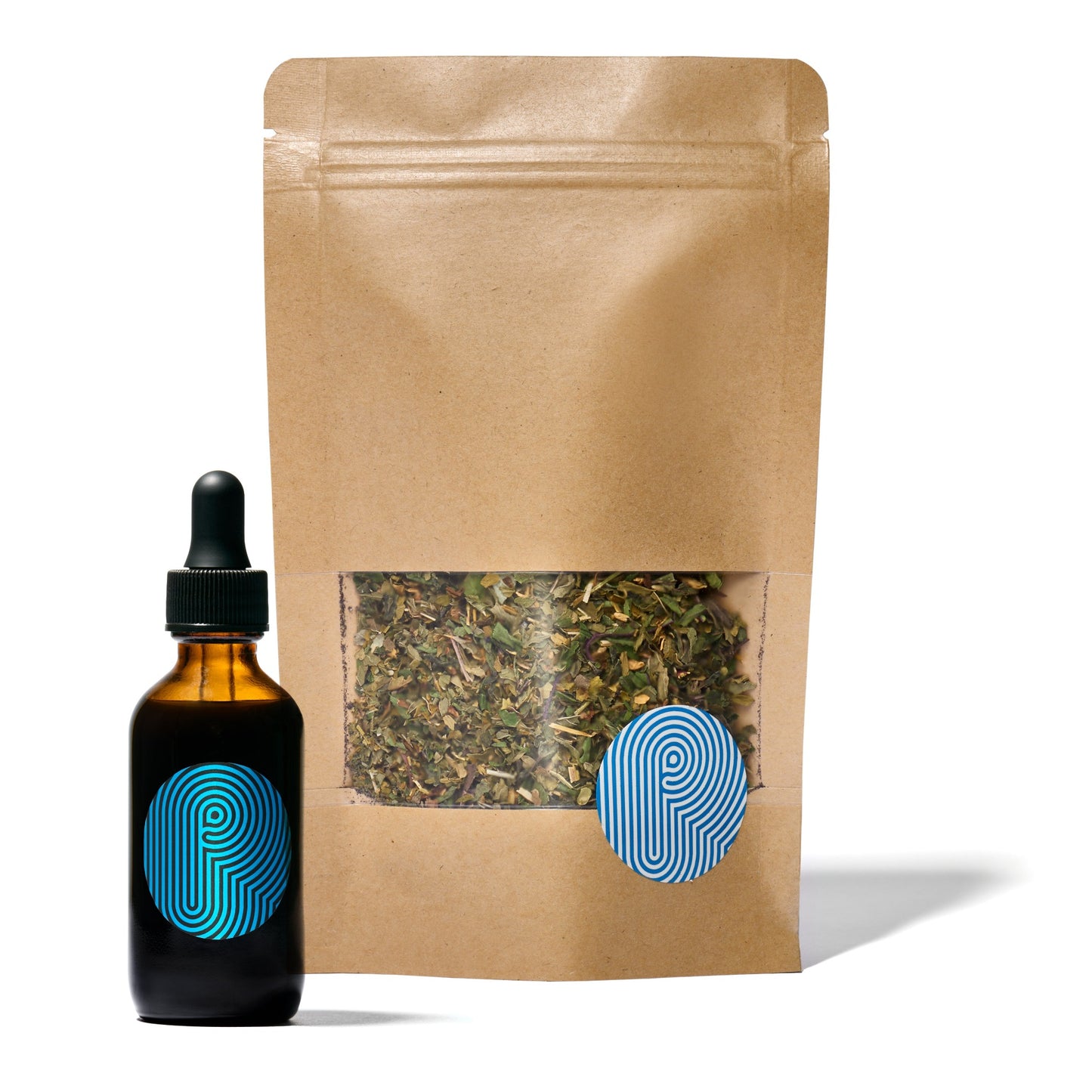 Blue Moon Hemp-derived CBD Tincture + Herbal Tea Set