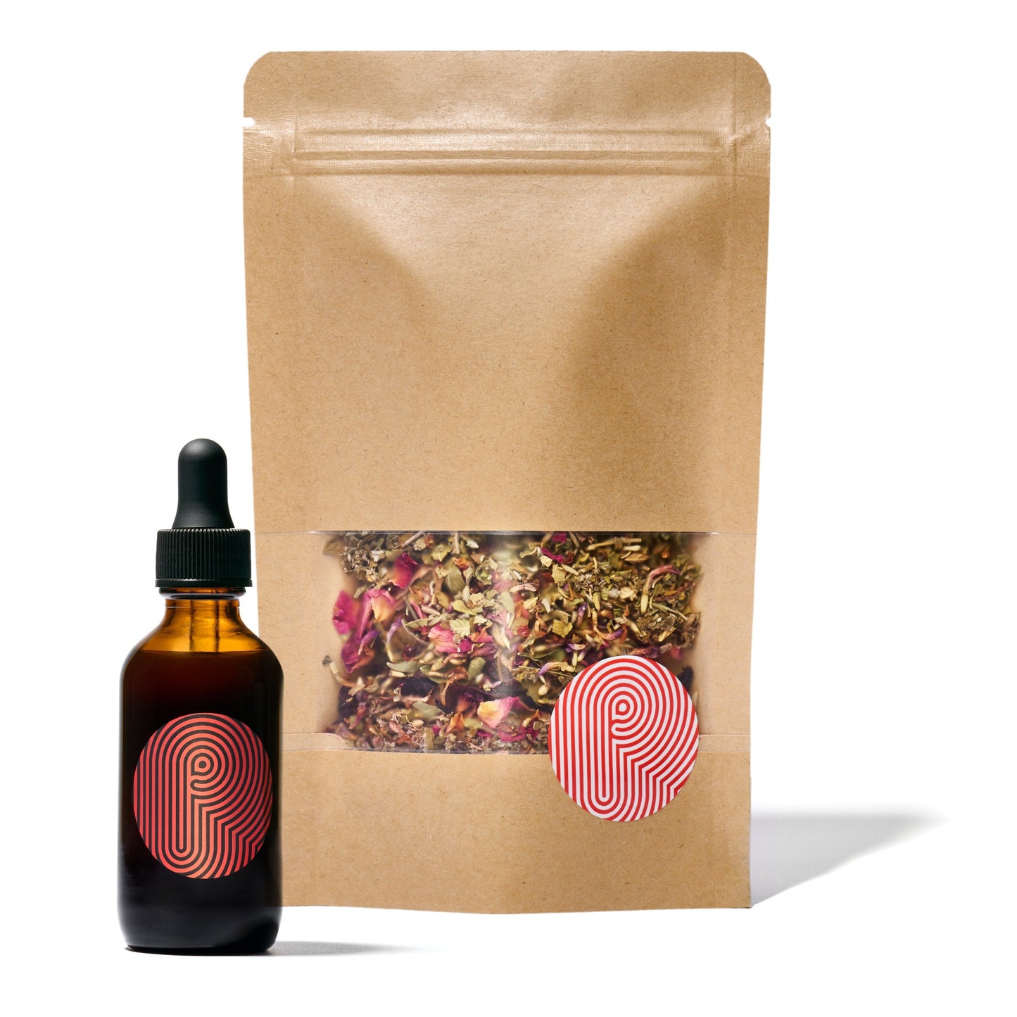 Open Heart Hemp-derived CBD Tincture + Herbal Tea Set